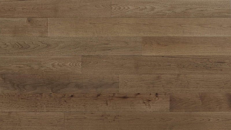 EFUS Mediterranean Hickory 9/16" Thick x 8.66" Width x 20" - 86.6" Varying Length Engineered Hardwood Flooring Sample, Minimalist - Image 5